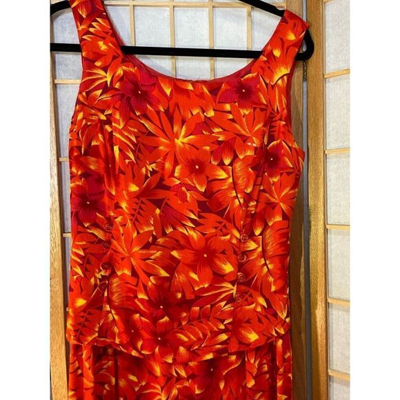 Scarlett Sz 12 Tropical Dress - Picture 3 of 16